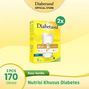 Diabetasol Vanilla 170g - 2 Pcs