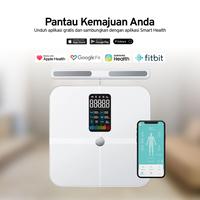 Gambar Joil Timbangan Badan Digital Smart Body Scale Chargeable BMI dan Body Fat Monitor Komprehensif Lengkap 8 Sensor Presisi Data Akses via Smartphone - J8 - Hitam dari Joil Kota Tangerang Selatan 3 Tokopedia