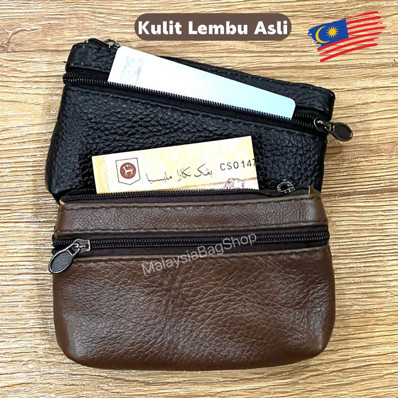 Beg Duit Syiling Dompet Kad Kunci Kulit Asli #Coin Purse #Card - TikTok ...