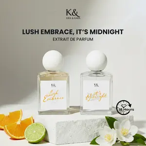 Kira & Kara [BUY 1 GET 2] Bundling Lush Embrace & It's Midnight | Extrait De Parfum 30ml | Parfum Unisex Parfum Tahan 18 jam Minyak Wangi Tahan Lama EDP BPOM