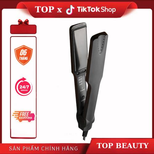 Máy Ép Tóc Là Tóc Duỗi Tóc Uốn cụp tạo kiểu 4 mức nhiệt by Topbeauty