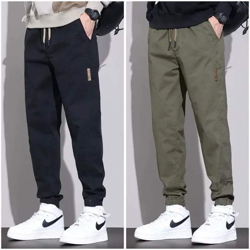Quần Jogger Nam LưngThun Kim Ngân, Cao Cấp Loại Mềm - Co Dãn, Thấm Hút Mồ Hôi, Không Bai Xù - Chuẩn Form dáng jean dài nỉ Kaki