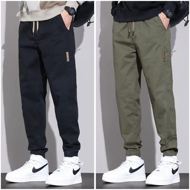 Quần Jogger Nam LưngThun Kim Ngân, Cao Cấp Loại Mềm - Co Dãn, Thấm Hút Mồ Hôi, Không Bai Xù - Chuẩn Form dáng jean dài nỉ Kaki