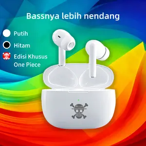 【Baterai tahan lama ekstra】 lp30 Bass Berat Earbud Nirkabel Bluetooth 5.3 Stereo HiFi Tahan Air & Keringat untuk Android & iOS Earphone Murah