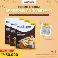 Gambar Mushome Anniversary Kaldu Jamur Non MSG 100gr | Bumbu Kaldu Jamur Umami | Paket 3 Pcs + Gratis 100 Resep - Pouch Buy 3 Get 50K dari mushomeid Kota Cimahi 1 Tokopedia