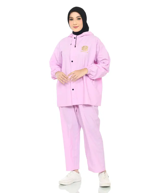 ORENZ JAS HUJAN SETELAN TERBAIK BAHAN TEBAL PVC 0.25 ANTI REMBES LENTUR 6
