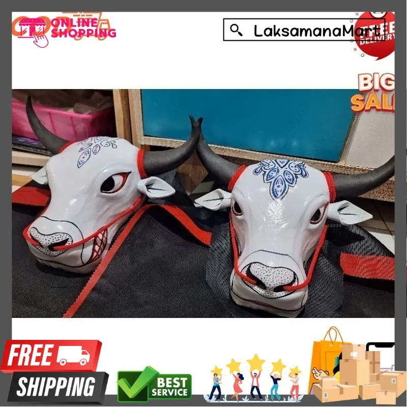 [Laksa] [BLR] cod MAINAN BANTENGAN MBEROT PUTIH terbaru Tradisional Anak