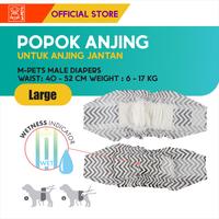 Gambar M-Pets Diapers Male Dog - L (8-15 KG) / Popok Anjing dari M-Pets Volk Pets Indonesia Kota Administrasi Jakarta Barat 3 Tokopedia