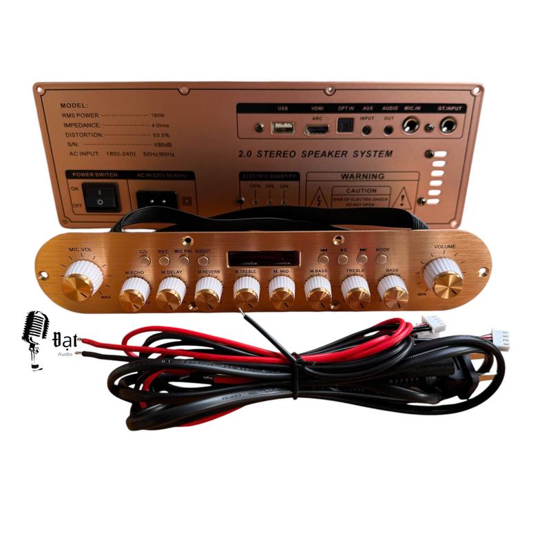 Mạch Loa Kéo K18 Plus K18 Pro 180w 2 Kênh Stereo