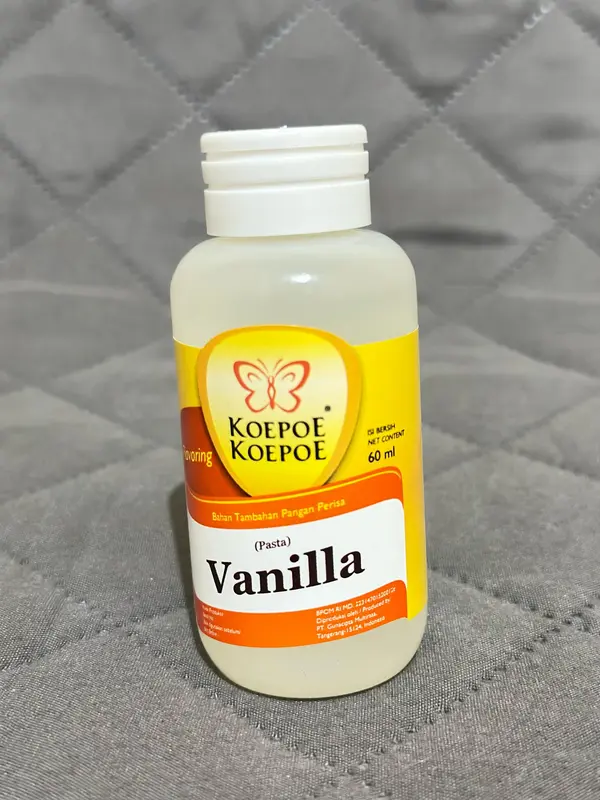 Pasta Perisa Cair Koepoe Koepoe 60ml VANILLA COCOPANDAN DURIAN PISANGA AMBON PANDAN NANAS STROBERI 1