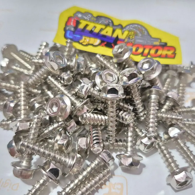 harga satuan baut filter probolt 2KUNCI motor honda yamaha metic mio soul smile mio sporty vaeio 125 150 110 vario 160 scoopy mio j beat m3 xeon fino soul gt 125 mio s genio fazzio filano dll 3