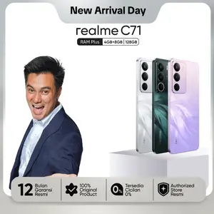 {BAIMWONG EXCLUSIVE} realme C71 4GB+8GB*|128GB | 6300mAh Massive Battery & 45W Fast Charge | 120Hz Eye Comfort Display | AI Experience | NFC