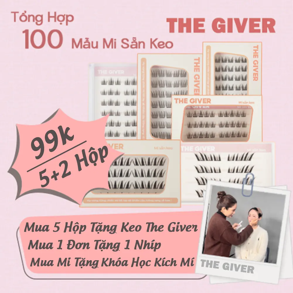 Mi Sẵn Keo, Mi Tự Dính, Mi Chùm, Mi Cụm The Giver