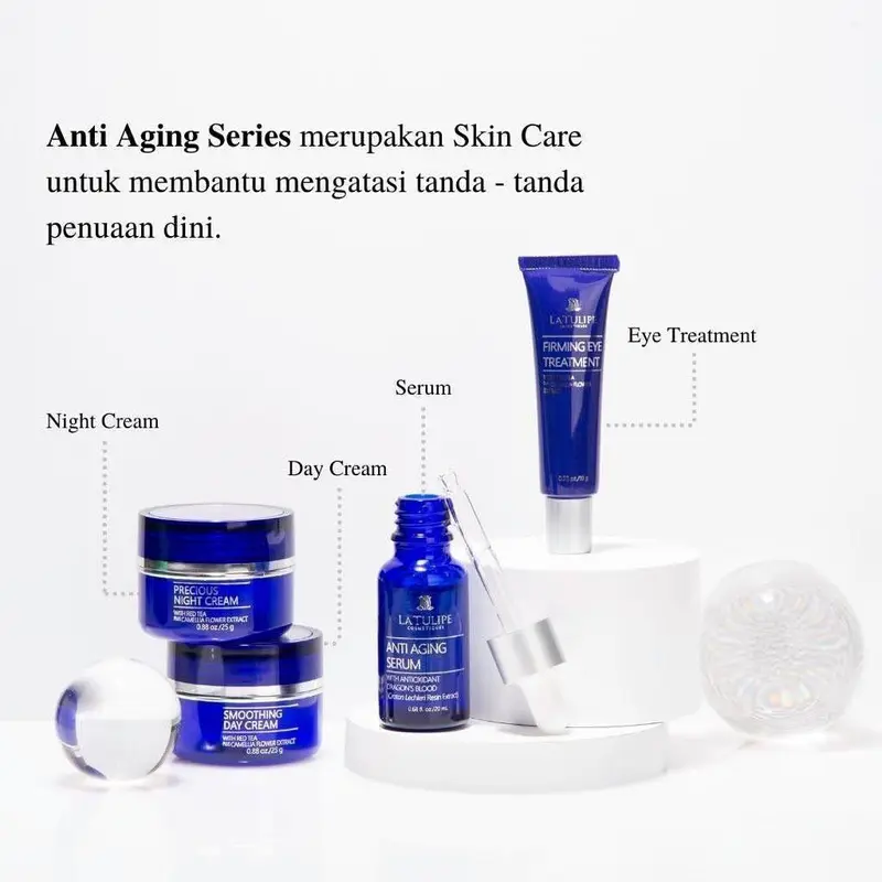1Pc La Tulipe Day - Eye - Night Cream 1