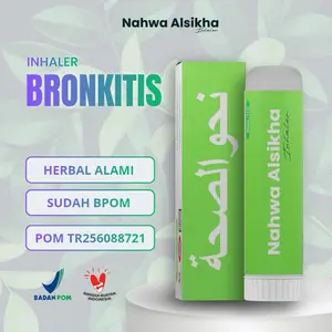 Nahwa Alsikha Inhaler Bronkitis Herbal Alami Aromaterapi BPOM