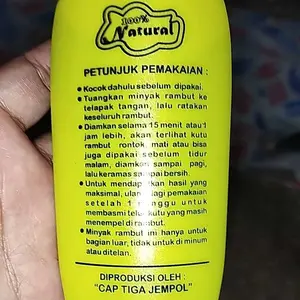 Obat Kutu Rambut Anak dan Dewasa Cap Tiga Jempol Bonus Sisir Kutu Rontok