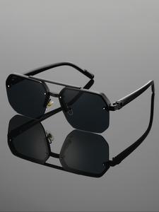 Lentes de sol clásicos y frescos para hombre, ideales para uso casual de negocios, vida diaria, conducción, acampada, accesorios de moda