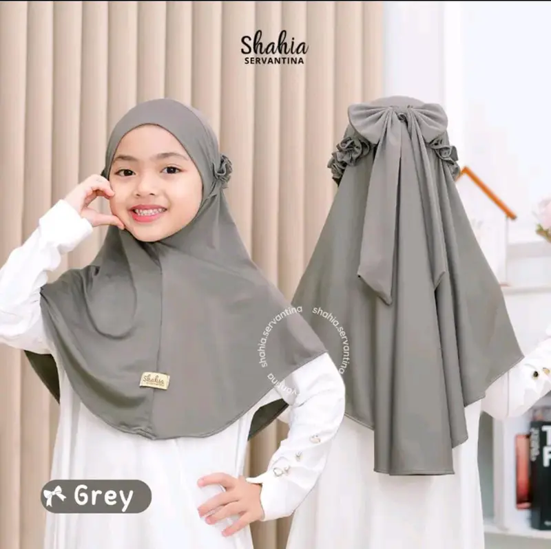 Jilbab Anak Pita Jilbab Bergo Pita Jilbab Anak pita Ria Riaricis Jersey Tetrbaru Kerudung Instan 1