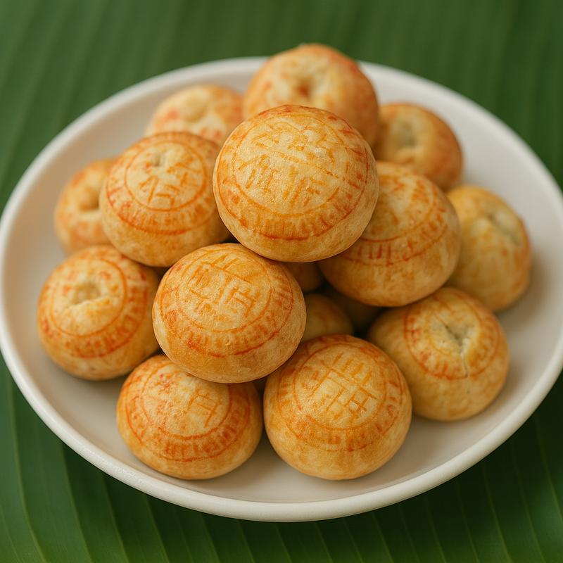  Bánh Dừa Nướng Vị Sầu Riêng Ít Ngọt Vị Sầu Riêng Thơm Dịu Trọng Lượng 400Gram 