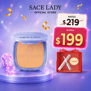 SACE LADY Flawless Master Polvo Facial – Control de Brillos, Resistente al Agua y Protección Solar SPF30 PA+++