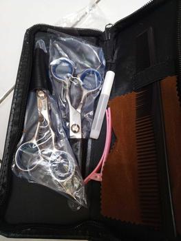 Product Review of PAKET ALAT CUKUR KNIFEZER Gunting Rambut Salon Profesional Stainless Steel Hitam from A** T**k 0