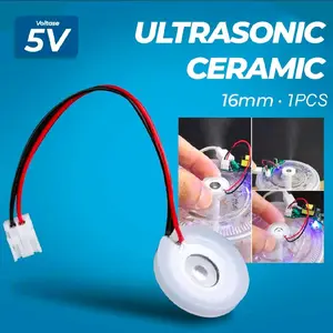 Ultrasonic Ceramic Humidifier Mist Pembuat Kabut 16mm 1 PCS - WT02 - White