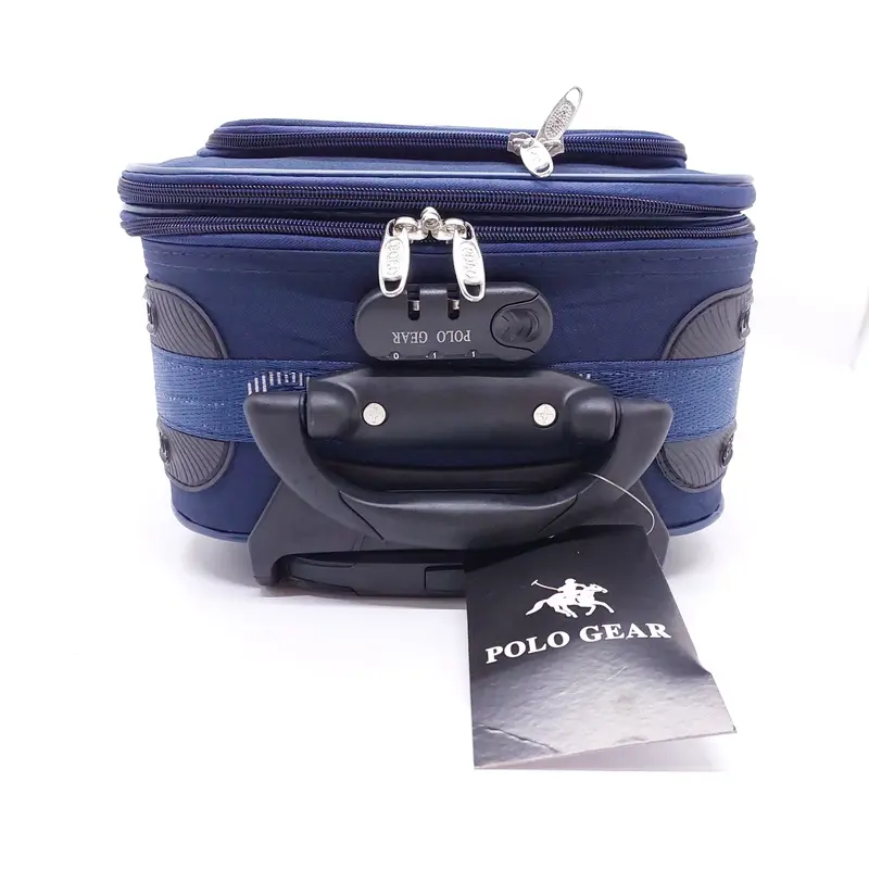 Koper Kain Polo 16 Inchi Kabin Size Original Kuat Murah / Luggages Polo Kain Kanvas Kabin Size 16 Inchi / Koper Kain Kanvas Polo Gear Ekspanding Banyak Ruang Import Murah / Koper Polo Bahan Kain Kanvas Size Kabin 16 Inchi Kunci Nomor Murah Original Import 6