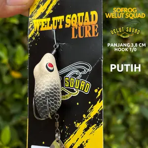 SOFROG UMPAN GABUS WELUT SQUAD SIZE 3,8CM HOOK 1/0