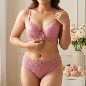 Bra Set Berenda Brukat CD Wanita Dewasa Nyaman Stylish COD