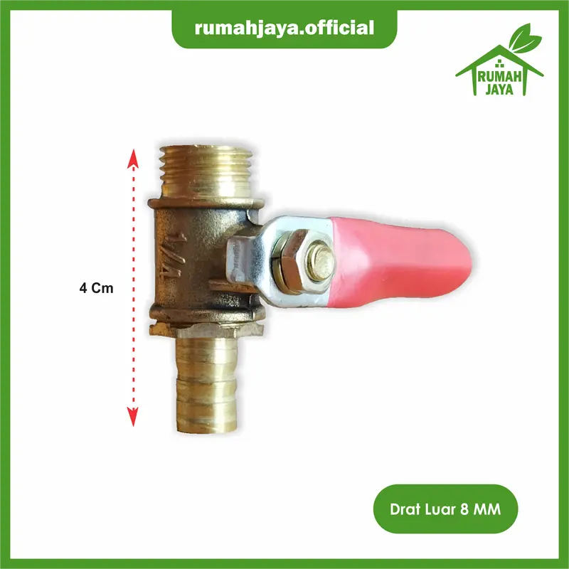 (RJO) Kran Angin Kompresor Kunigan 1/4 Inch/ Stop Kran Kompresor 4