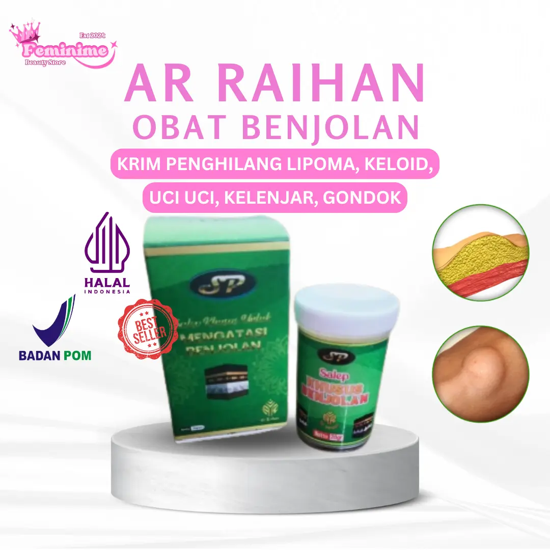 Salep Khusus Pengempes Benjolan Ar Raihan 20gr Tubuh