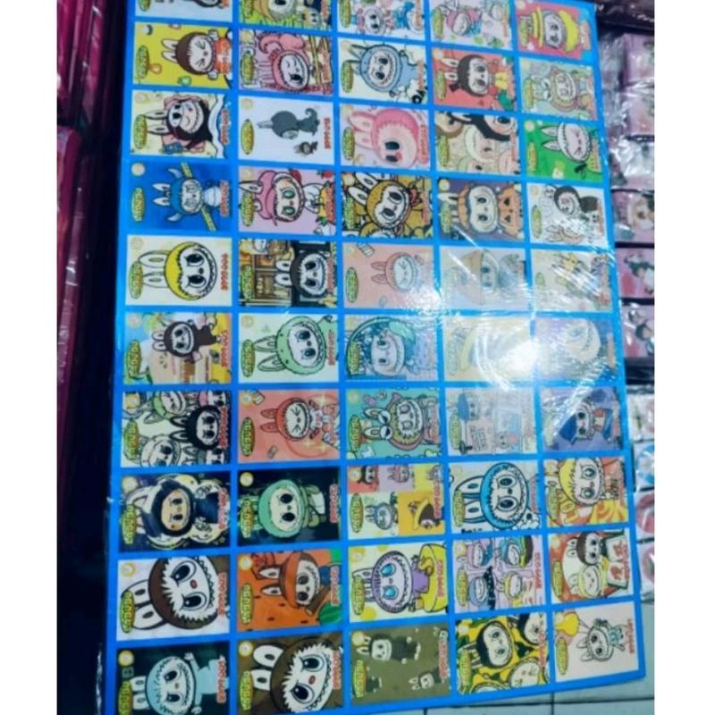 gambaran poster labubu isi 10 pcs 0