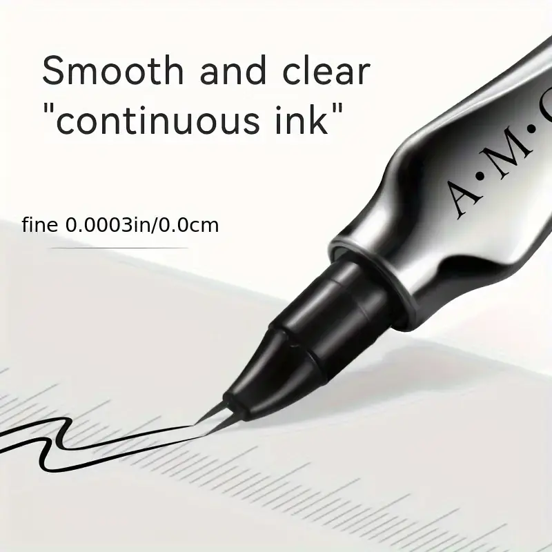 Bút Chì Kẻ Lông Mày Và Kẻ Mắt Siêu Mịn, AMG, với đầu kim-điểm 0,0003 inch.Lông Mày Chống Thấm Nước Và Mồ Hôi, Lâu Trôi, Chống Nhòe, Tự Nhiên, Sculpted, Cung Cấp Bởi Sản Phẩm Chì Kẻ MàyÁo Dài Tay,  Nữ.Một món quà hoàn hảo Cosmetic Mỹ Phẩm Son Trang Điểm 6