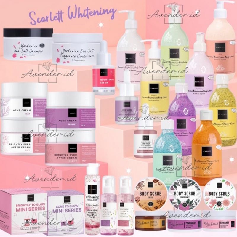 [BUY 1 GET (GIFT RANDOM)] SCARLETT WHITENING BY FELICYA ANGELISTA SCA…