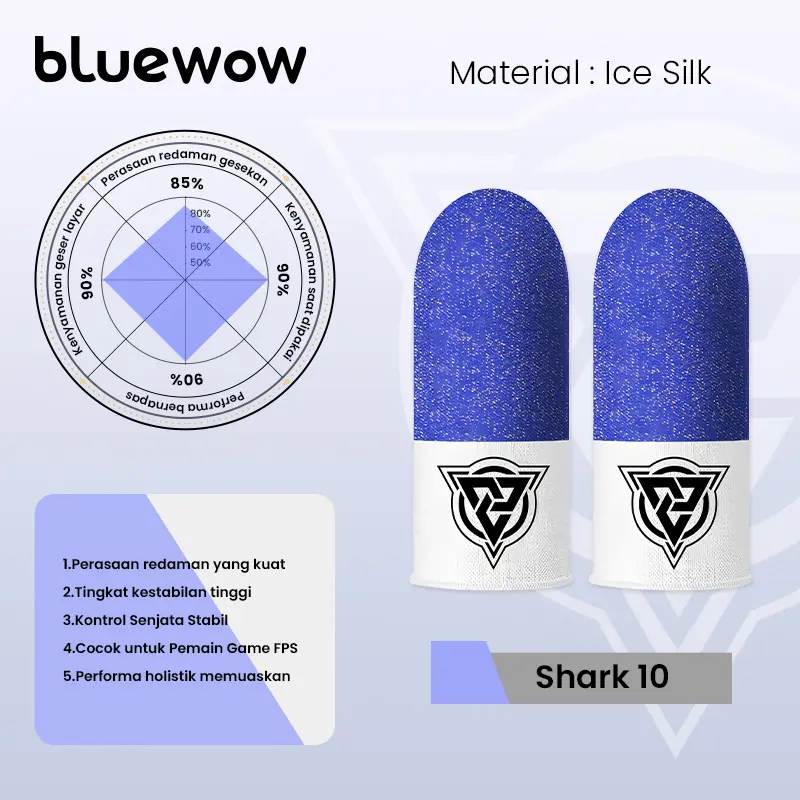 [V4 Ice Silk] Shark10-1 pasang