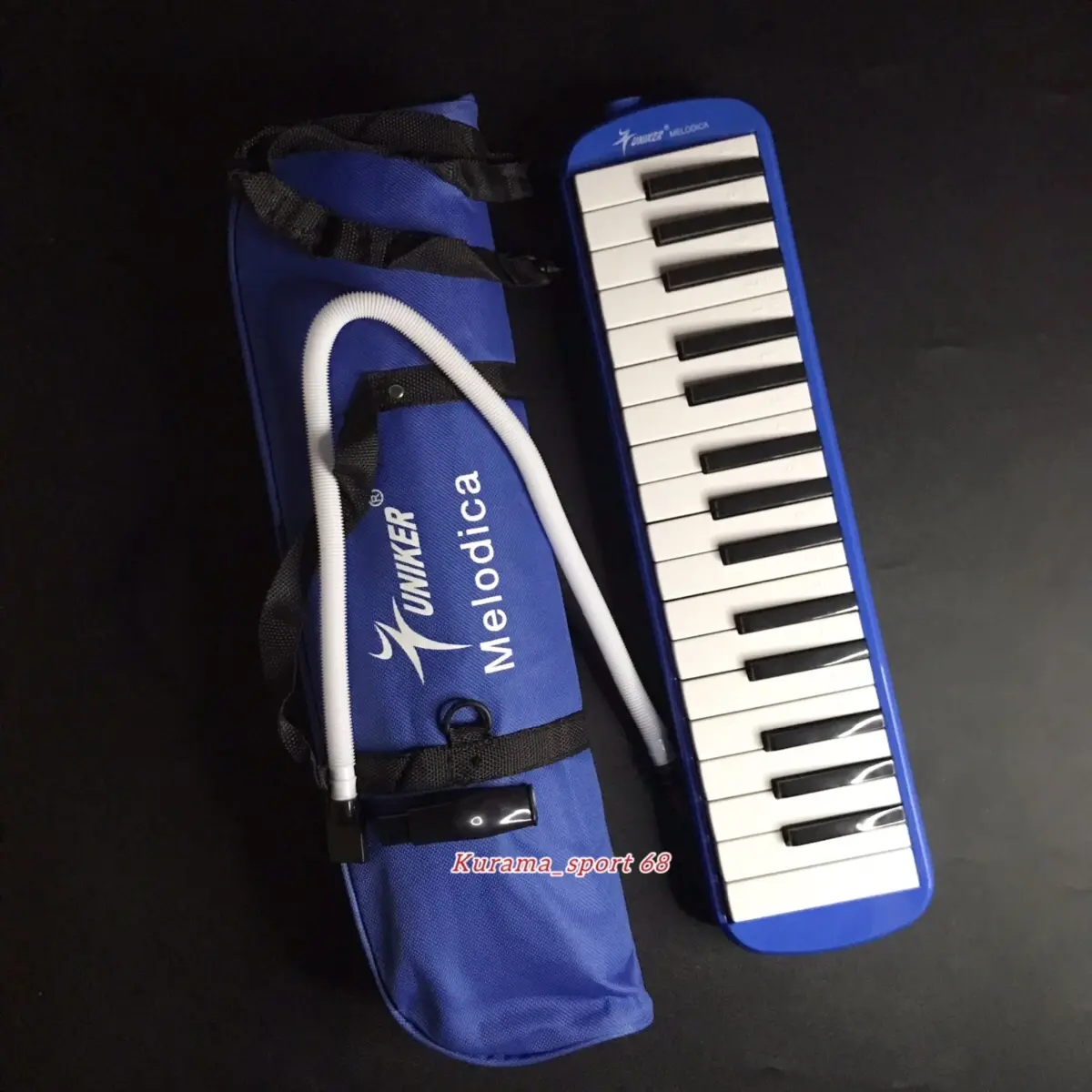 PIANIKA UNIKER MELODICA ORIGINAL TAS COVER BIRU 32 KEY MURAH BERKUALITAS Alat