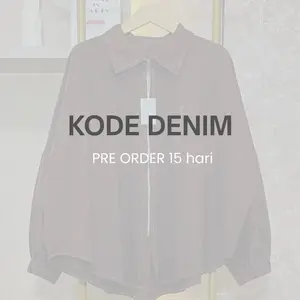 [Kode DENIM PO] - A Kemeja Denim 17 April