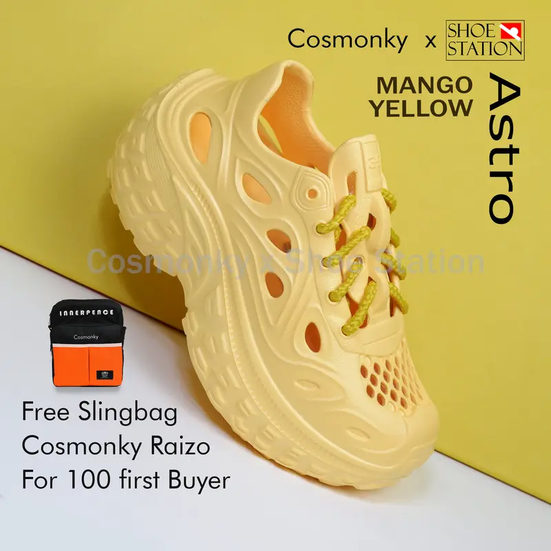 NEW ARRIVAL Cosmonky ASTRO Special Edition Sepatu Karet Sneakers Tali Pria Wanita Kualitas Premium 36-44 3