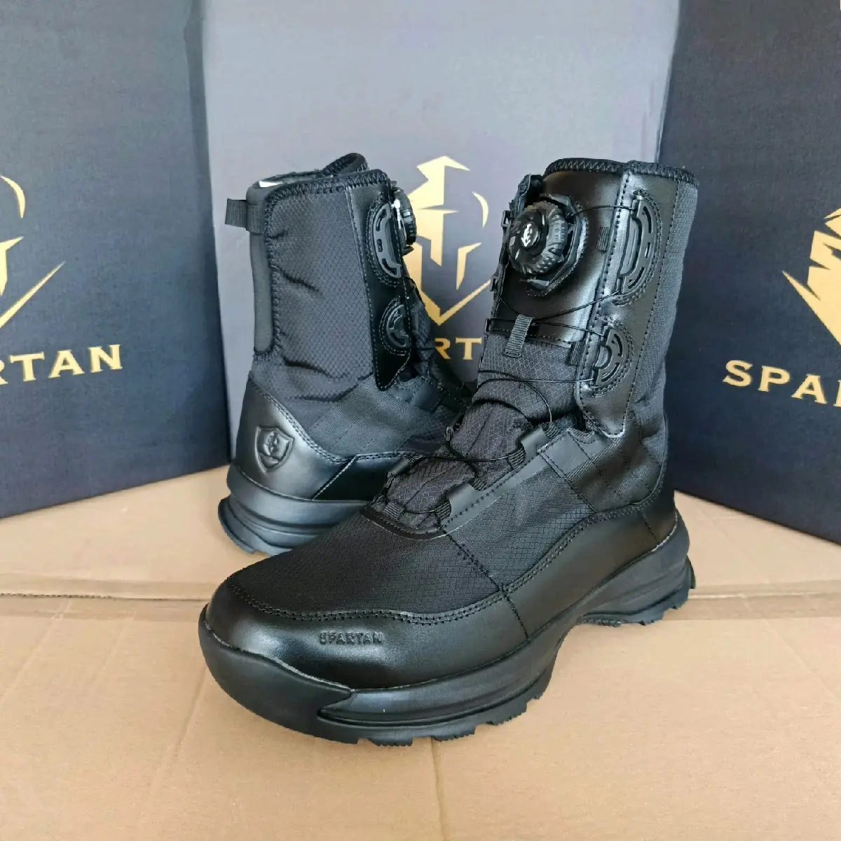 New Arrival Sepatu PDL Spartan Combat Tali putar model Slick