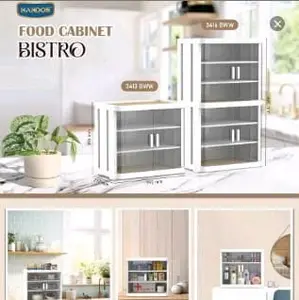 TERMURAH LEMARI BWW SERBAGUNA PREMIUM MURAH SUSUN 3 FOOD CABINET BISTRO Furniture