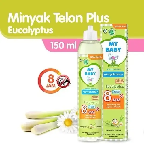 [3pcs] Paket bundling Minyak Telon My baby ecalyptus 60ml, 90ml, 150ml