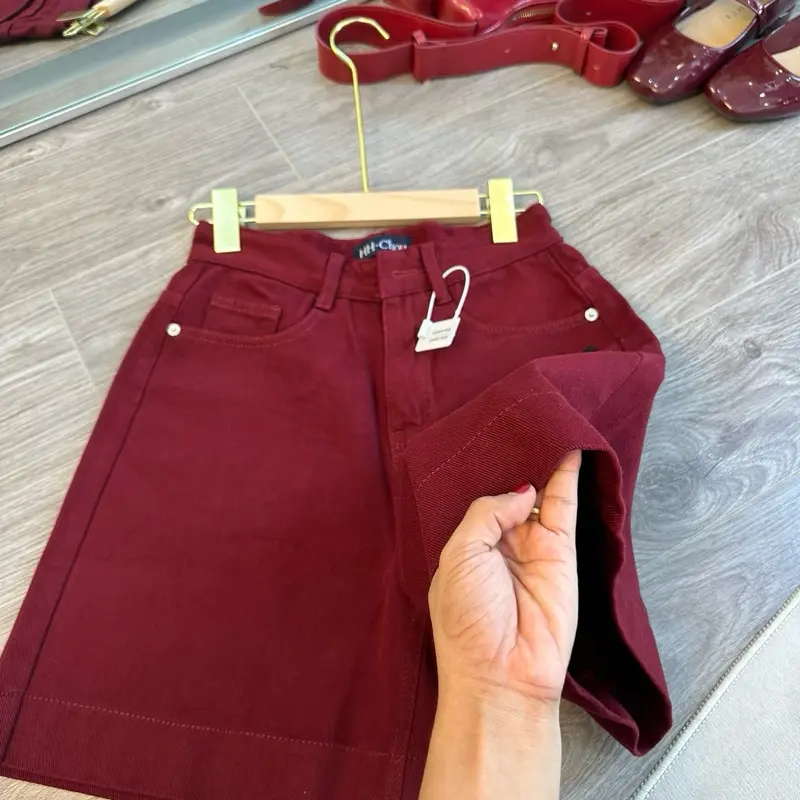 (S-2Xl) HHCHOU - Quần Ngố Jeans full màu chất jeans mềm | BigBuy360 - bigbuy360.vn