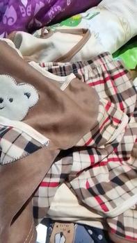 Product Review of 3 PASANG STELAN KOMBI COKLAT KANTONG ANAK PEREMPUAN 0-6 BULAN/BAJU BAYI poliester Parsel Cewek Katun from k**q 0