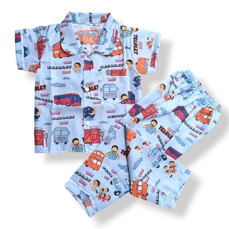 Piyama Anak 1-5 tahun || polykatun premium Tidur 8
