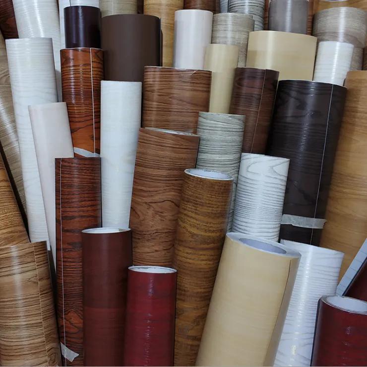 Stiker Wallpaper Karpet Lantai Ada Seratnya PVC Sheet Glossy Motif Marmer Marble dan Kayu 2