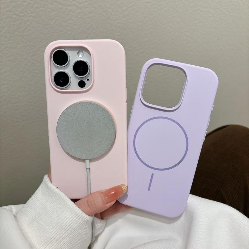 Coque MagSafe IPhone 16 Pro Max 15 14 13 Pro – Jolie 3D Magic Wand, Protection Transparente & Anti-Rayures