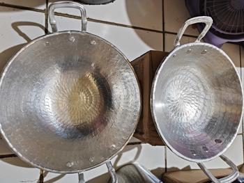 Product Review of paket wajan 20 cm dan 24 cm alumunium tempa penggorengan tebal anti lengket Alat Dapur Kitchenware from A** G**n 2