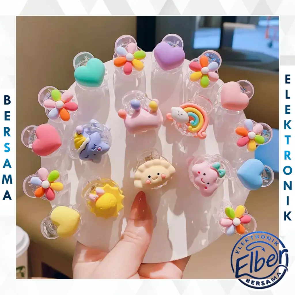 ELBER ACC229 JEPIT RAMBUT KOREA LUCU KARAKTER ANAK PEREMPUAN WANITA DEWASA JEPITAN KECIL FASHION SUPER DUPER LUCU Y1980