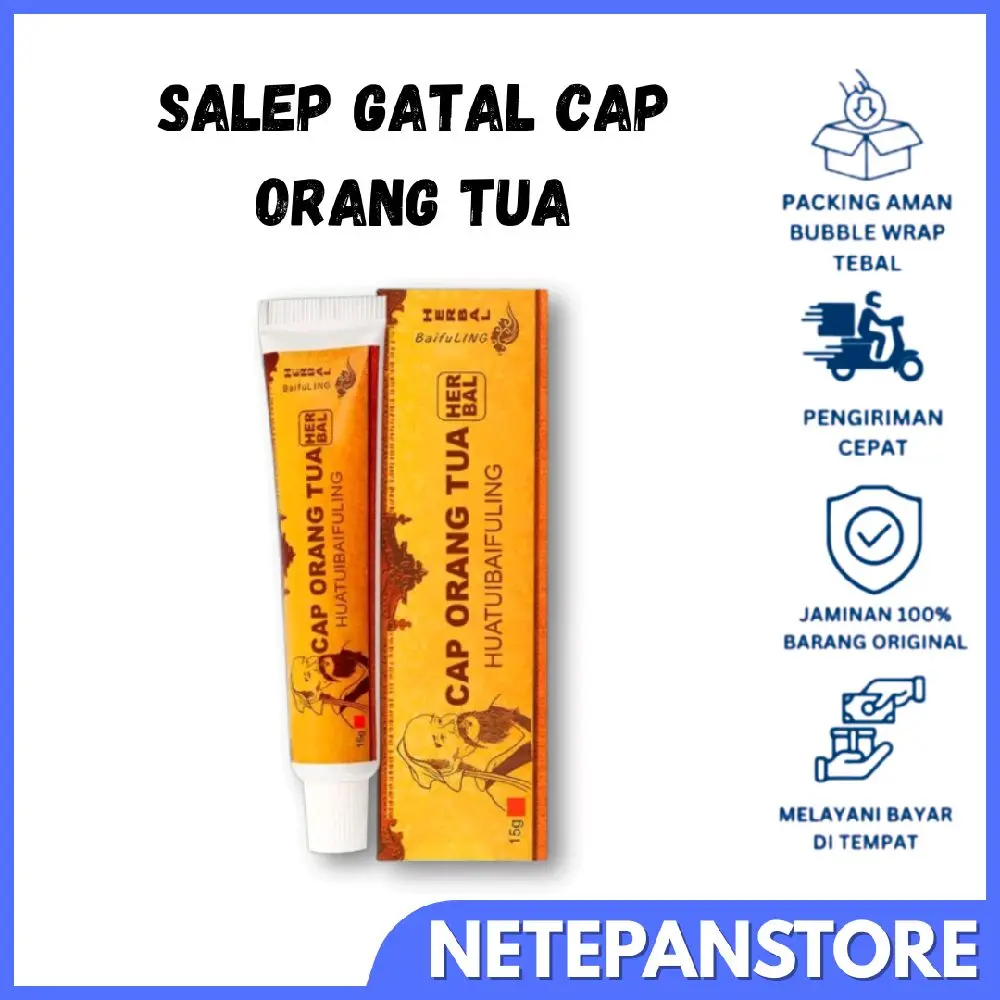 Cream Gatal Cap Orang Tua Salep Gatal Paling Ampuh Atasi Gatal Menahun Eksim Jamur Obat Gatal
