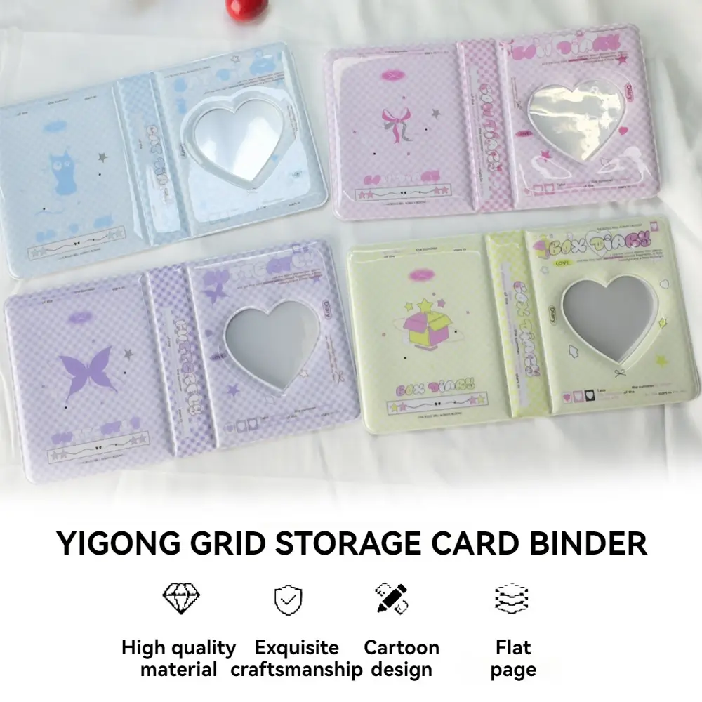3 Inch Mini Photo Album Binder 36 Pockets for PhotoCollection Love Heart  Hollow Photo Card Holder Album MultiPurpose Celebrity Collect PVC Cover PP  Inner Page MaterialWaterproof Kpop Photocard Binder - TikTok Shop  Philippines